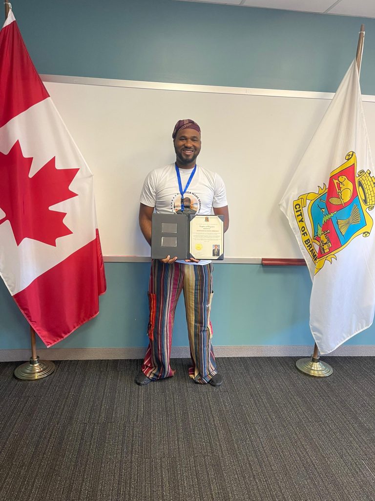 Mayor of Brampton Honours Oladapo Sofowora for Women’s Empowerment