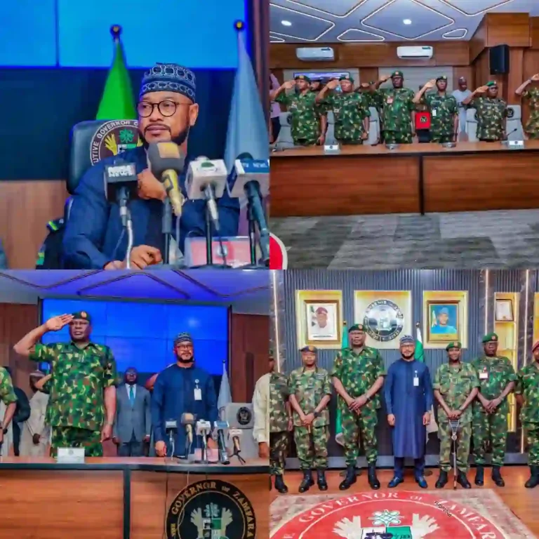 Gov Dauda Lawal Hosts Chief of Defence Staff, Reaffirms Commitment to Security in Zamfara