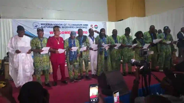 GRIT TO GLORY: OLADITI EMERGES AS NUPENG PRESIDENT IN A DEFINING MOMENT