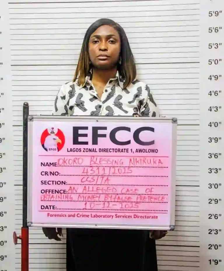 Blessing CEO Held In EFCC Detention Over ₦36 Million Property Fraud Allegations