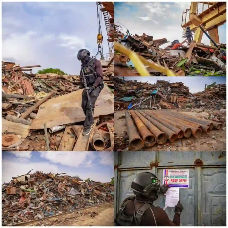 NSCDC Shut Inner Galaxy Steel Factory After Infrastructure Theft Burst