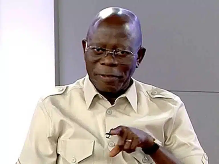 Oshiomhole: How Nnamani-Led Senate Stopped Obasanjo’s Plan to Become Life President Oshiomhole: How Nnamani-Led Senate Stopped Obasanjo's Plan to Become Life President