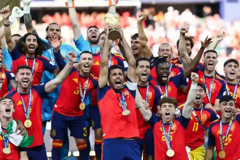 Spain crowned world champions after extra-time win over Argentina Spain crowned world champions after extra-time win over Argentina