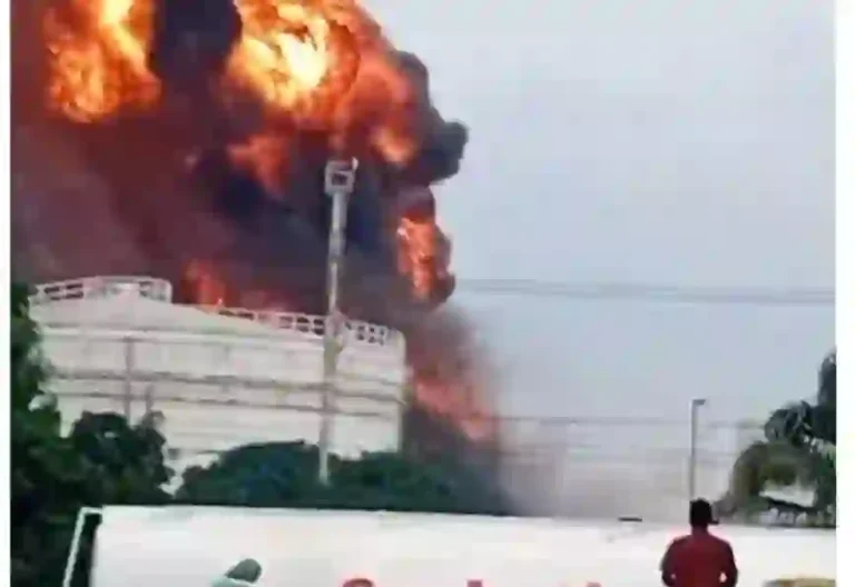 Fire Guts Apapa Tank Farm, NPA and NIMASA Contain Blaze