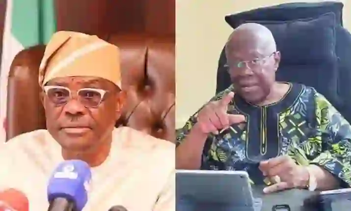 Bode George Slams Wike, Threatens Lawsuit, Backs Jonathan for 2027 Presidency Bode George Slams Wike, Threatens Lawsuit, Backs Jonathan for 2027 Presidency
