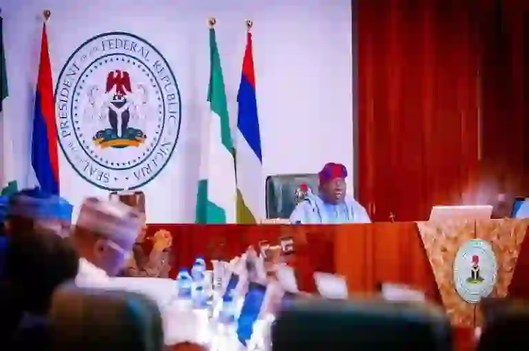 Tinubu Presides Over FEC Meeting Tinubu Presides Over FEC Meeting