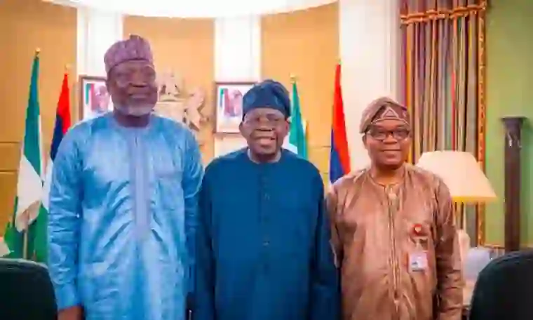 Tinubu Hosts Outgoing ECOWAS Commission President Touray in Abuja Tinubu Hosts Outgoing ECOWAS Commission President Touray in Abuja