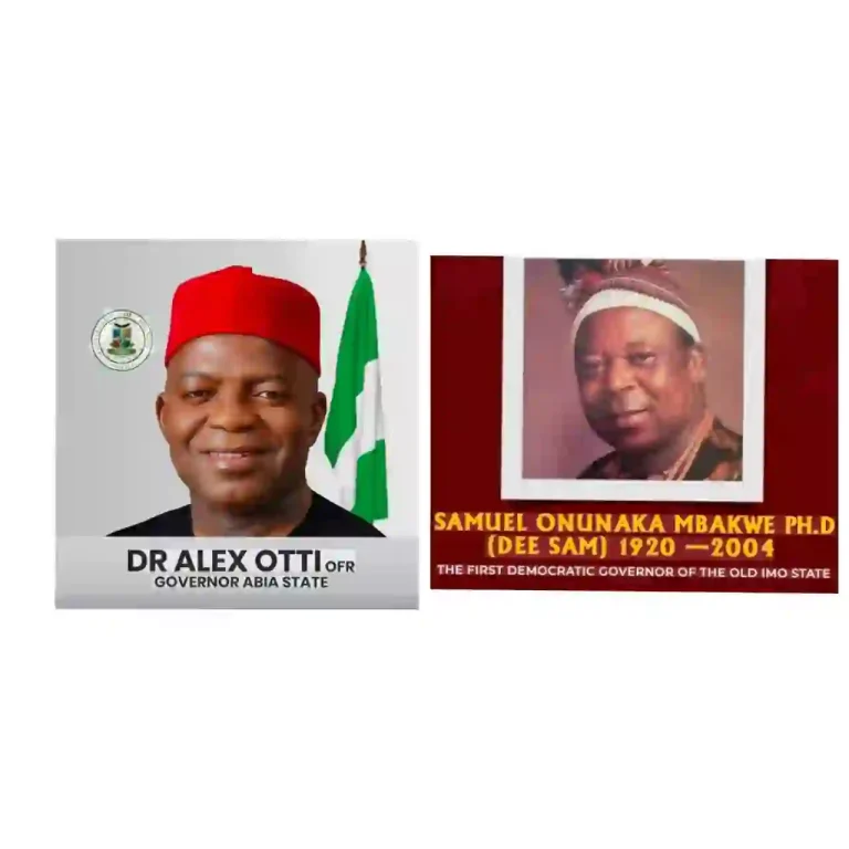 The Risk of Calling Alex Otti “Another Sam Mbakwe” | By Blaise Udunze The Risk of Calling Alex Otti “Another Sam Mbakwe” | By Blaise Udunze