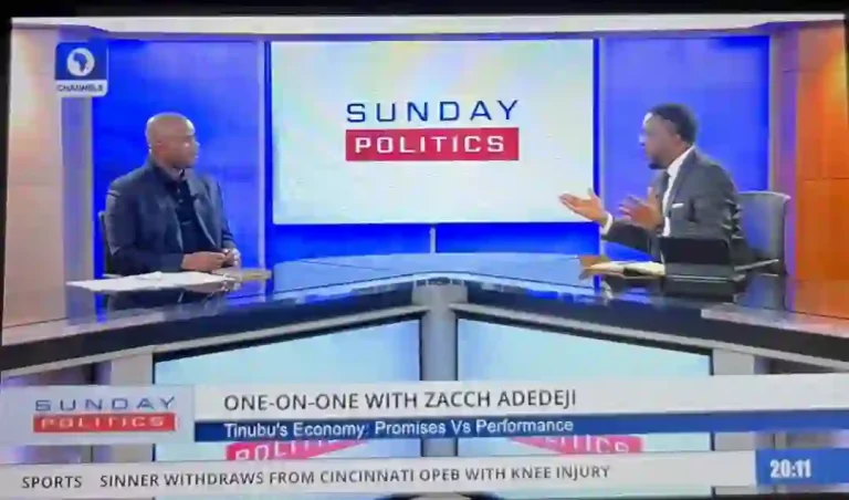 Beyond the Charts: What Zacch Adedeji’s Sunday Politics Interview Really Told Nigerians | By seun oloketuyi Beyond the Charts: What Zacch Adedeji’s Sunday Politics Interview Really Told Nigerians | By By seun oloketuyi