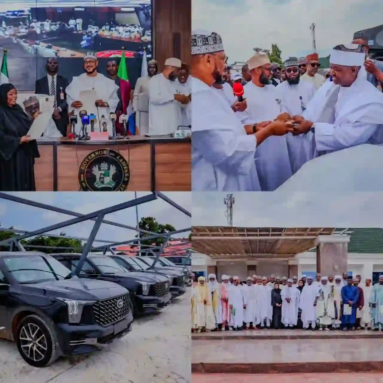 Governor Dauda Lawal Distributes Official Vehicles to Judicial Officers, Clears Over ₦600 Million Allowance Backlog