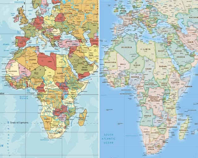 Nigeria, 163 Countries Back UN Move for More Accurate Map of Africa Nigeria, 163 Countries Back UN Move for More Accurate Map of Africa