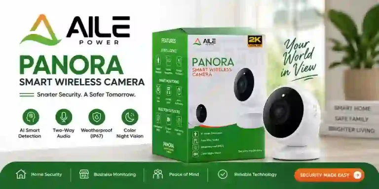 AILE Power Launches PANORA, AI-Powered Wireless Security Camera, in Nigeria