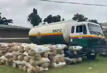 NNPCL Disowns Truck Found With 2,145kg Cannabis in Ondo NNPCL Disowns Truck Found With 2,145kg Cannabis in Ondo