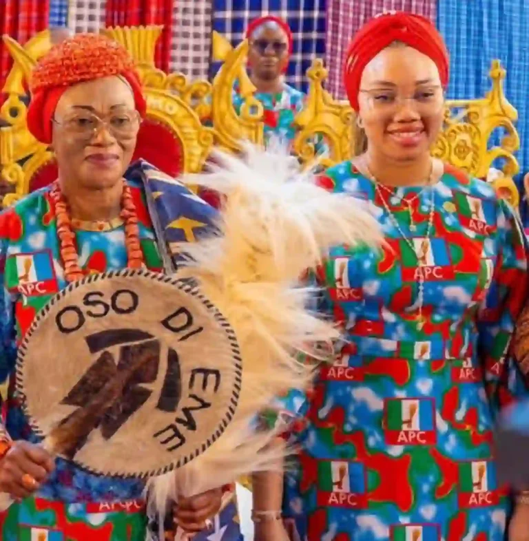 The camaraderie between Barr. Chioma Uzodimma and Senator Remi Tinubu The camaraderie between Barr. Chioma Uzodimma and Senator Remi Tinubu
